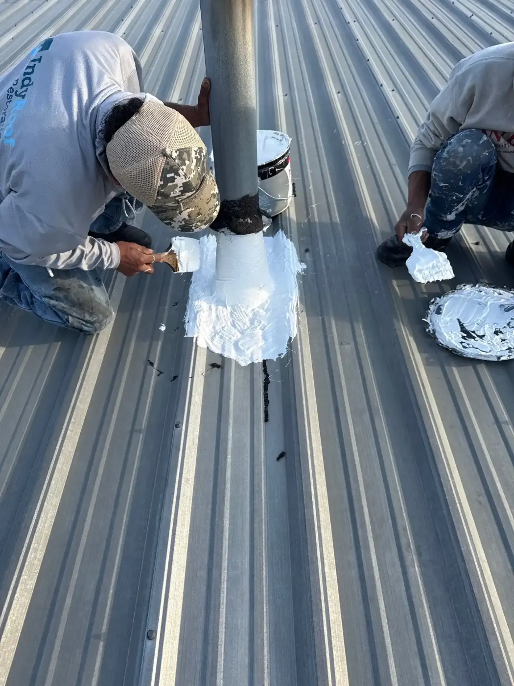 Membrane repair completed in Coverdale